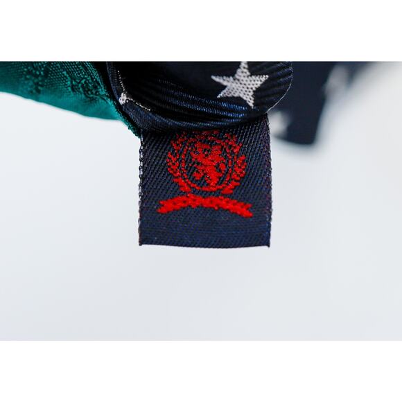 VTG 90s Tommy Hilfiger Stars Stripes Silk Tie Preppy Business Americana Grandpa - Picture 15 of 15